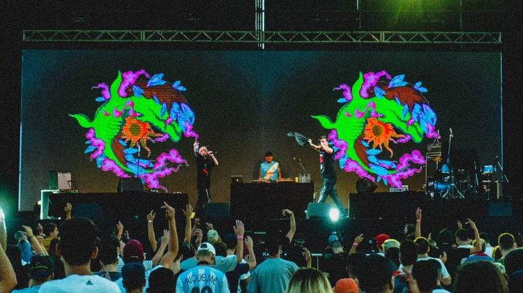 Recital Kamada, vista del escenario